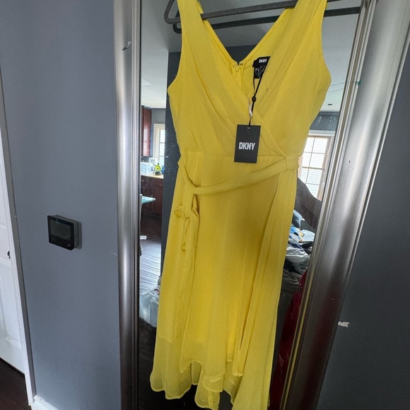 Dkny Dresses & Skirts - DKNY Yellow‎ Women's Dress